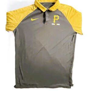 Nike Men's Pittsburgh Pirates Polo Short Shirt Size Small